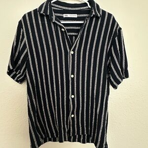 Zara Knitted Men's Shirt